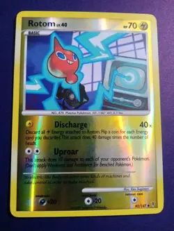 Rotom 82/147 Reverse Holo Uncommon Supreme Victors Pokemon Card 2009 LP-NM - Image 1