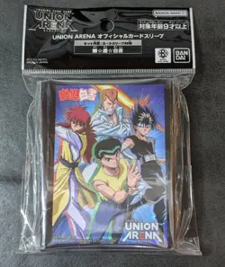 Union Arena Official Sleeve Yu Yu Hakusho (60 card sleeves) - Image 1
