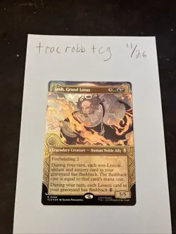 Iroh, Grand Lotus Showcase FOIL MTG Avatar: TLA Nm/M - Image 1