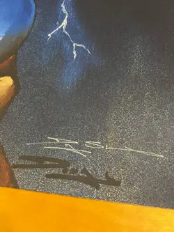 ICY MANIPULATOR PLAYMAT NEW MAGIC THE GATHERING MTG HAND SIGNED DOUGLAS SCHULER - Image 2