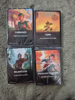 Avatar Jumpstart Magic The Gathering Lot x4x Toph,Cabbages... - Image 1