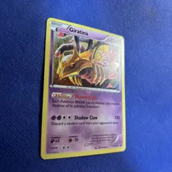 Pokemon Giratina XY184 XY Black Star Promo Cosmos Holo Card NM - Image 2