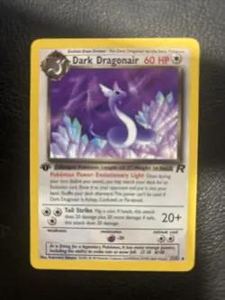 Pokemon Card - Dark Dragonair Team Rocket 33/82 1st Edition - Image 1