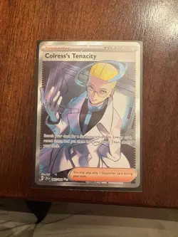 Colress’s Tenacity 087/064 SV: Shrouded Fable Ultra Rare Holo Pokemon TCG - Image 1
