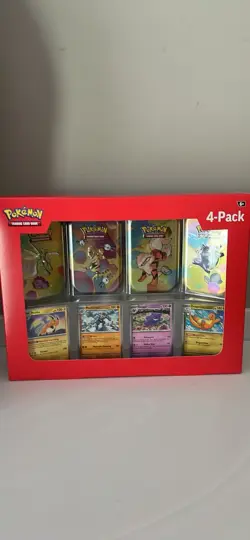 Pokemon Mini Tin 4 Tins Sealed Sam’s Club Exclusive 151 TG - Image 1