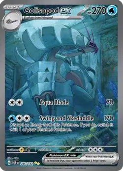 1x Golisopod ex - 246/182 - Special Illustration Rare NM-Mint Pokemon SV04 - Par - Image 1