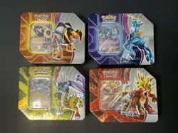 Pokemon TCG | Paradox Destinies | Complete Set of 4 Tins | Sealed - Image 1