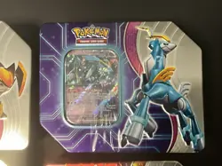Pokemon TCG | Paradox Destinies | Complete Set of 4 Tins | Sealed - Image 3