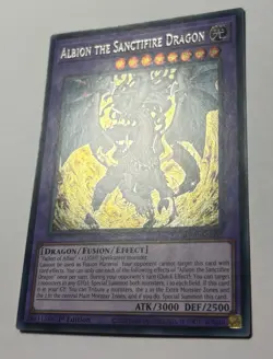 Yu-Gi-Oh - ALBION THE SANCTIFIRE DRAGON - MP24-EN082 Secret NM/M C - Image 2