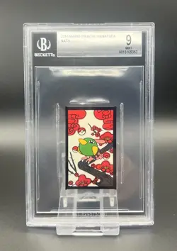 Natu Beckett 9 Pokemon Graded Card Mario Pikachu Hanafuda Japanese 2016 February - Image 1