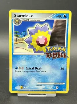Starmie lv.43 - 5/16 - English Pokemon Rumble Card - Image 1