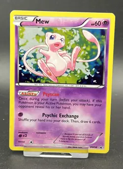 Pokemon Mew BW98 Holo Swirl Black & White Promo Card - Image 1