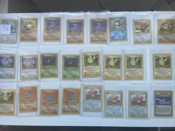 Pokemon Cards 1999 Jungle Bundle x24 Cards incl Pikachu - Near Mint Condition - Image 1