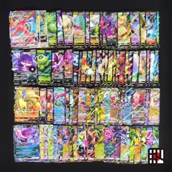 Bulk Lot of 100 V ex VMAX VSTAR LP No duplicates Japanese Pokemon Card R264 - Image 1