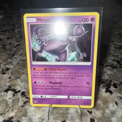 POKEMON MEWTWO #75/214 RARE NON HOLO NM CARD UNBROKEN BONDS - Image 1