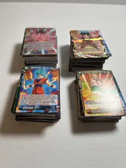 Dragonball Super TCG Cards Mixed Bulk Lot Over 300 NM Various Characters - Image 2