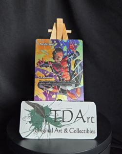 PARALLEL LIVES ~ NM ~ MTG Magic- 0036 MAR Marvel Spider-Man BORDERLESS FOIL - Image 1