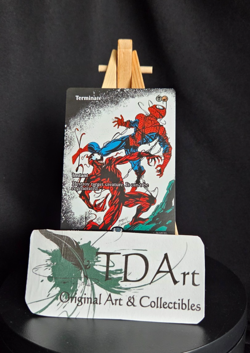 TERMINATE ~ NM ~ MTG Magic- 0040 MAR Marvel Spider-Man BORDERLESS - Image 1