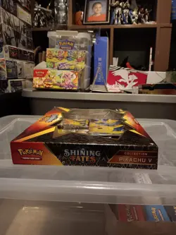 Pokemon TCG - Shining Fates Pikachu V Collection Box - NEW FACTORY SEALED - Image 5