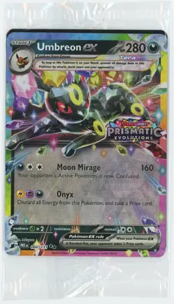 Umbreon ex 060/131 Stamp Prismatic Evolutions Surprise Box Promo Sealed Pokemon - Image 1