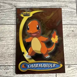 Topps 2004 Pokemon Advanced Challenge Charmander 17 Foil (VERY RARE) - Image 1