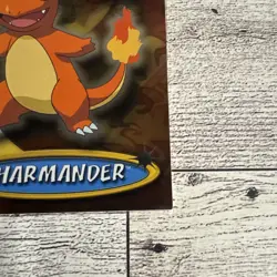 Topps 2004 Pokemon Advanced Challenge Charmander 17 Foil (VERY RARE) - Image 4