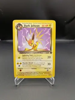 Pokemon Dark Jolteon 38/82 Team Rocket Regular Vintage Wotc - Image 1