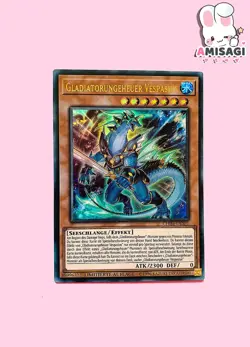 Yu-Gi-Oh! - Karte Gladiatorungeheuer Vespasius CHIM-DESP1 TCG Deutsch Ultra Rare - Image 1