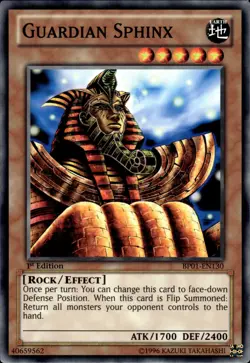 Guardian Sphinx - 1st Edition BP01-EN130 - LP - YuGiOh - Image 1