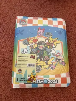 Pokemon World Championships Pokemon Center Card Binder 2025 Anaheim Exclusive - Image 1