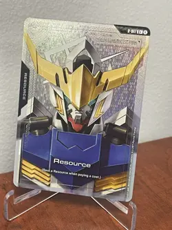 Gundam TCG Card Game Dual Impact Foil Resource GD02 C+ R-017 Gundam - Image 1