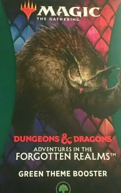 MTG DD Adventures in the Forgotten Realm Green Theme Booster Set 35 Card - Image 1