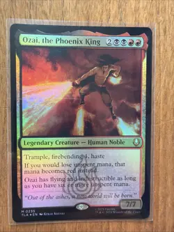 Ozai, the Phoenix King - Avatar: The Last Airbender (TLA)- Foil MTG Magic NM - Image 1