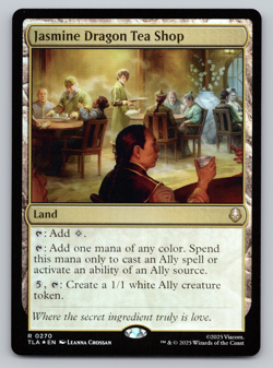 Jasmine Dragon Tea Shop FOIL - MTG Avatar: The Last Airbender TLA - Image 1
