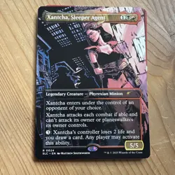 MTG Secret Lair, Encyclopedia of Magic, xantcha sleeper agent - Image 1