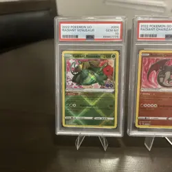 Pokemon Radiant Set Venasaur, Charizard, Blastoise PSA 10 Pokemon GO - Image 2