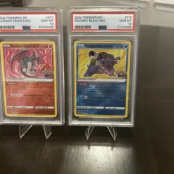 Pokemon Radiant Set Venasaur, Charizard, Blastoise PSA 10 Pokemon GO - Image 4