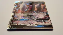 Darkrai GX 88/147 Pokemon Burning Shadows RARE Slanted Miscut Error - Image 3