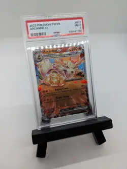 Pokemon TCG English PSA 9 Scarlet & Violet Base Arcanine EX 32/198 - Image 1