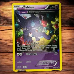 Pokemon SABLEYE XY92 Holo Cosmos BLACK STAR PROMOS Pokemon TCG (MP) FULL ART - Image 1