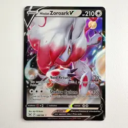 Hisuian Zoroark V - 146/196 - Pokemon Lost Origins Sword Shield Ultra Rare NM - Image 1