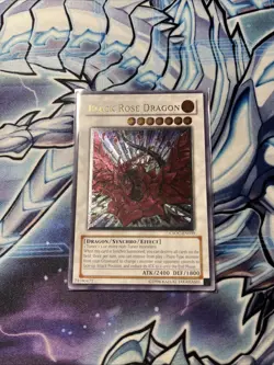 Black Rose Dragon (UTR) CSOC-EN039 Crossroads of Chaos Unlim (Light Play) - Image 1