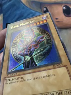 Legend Of Blue Eyes Dark Magician 1st Edition LOB-005 Glossy NA English ??LP?? - Image 5