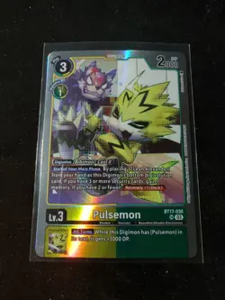 Digimon Card Game Singles - BT17-030 SR Pulsemon - Image 2