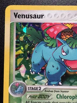 Venusaur 28/100 EX Crystal Guardians Theme Deck Pokemon Card Holo Foil Rare LP - Image 3
