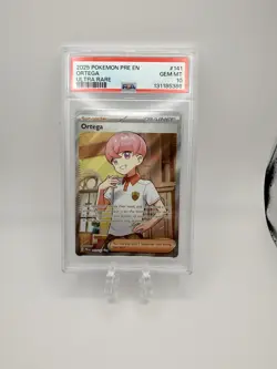 Pokemon TCG Ortega Trainer Prismatic Evolutions Ultra Rare Card 141/131 PSA 10 - Image 1