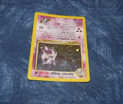 Pokemon Sabrina's Gengar 14/132 card TCG Holo Gym Heroes CCG WOTC - Image 3