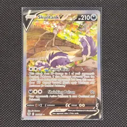 Skuntank V - 181/195 - Alternate Art - Silver Tempest - Pokemon Card - NM/M - Image 1