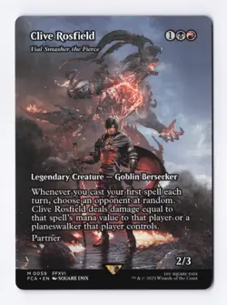 Clive Rosfield (Showcase) 0059 (M) MTG Final Fantasy: Through the Ages (FCA) - Image 1