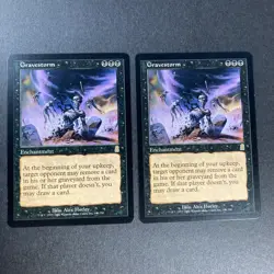 Set of x2, MTG Gravestorm Odyssey Regular - Image 1